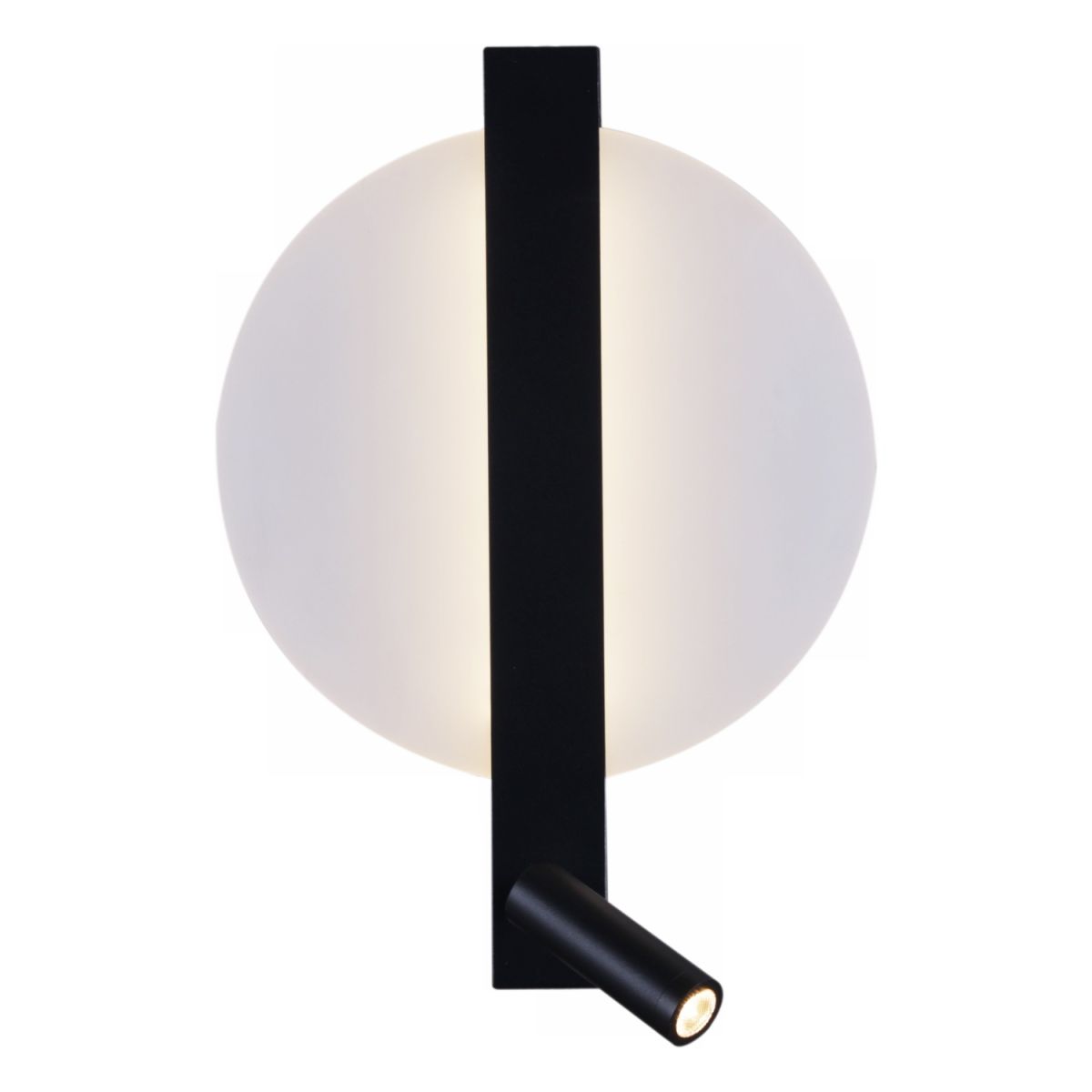 Настенный светильник Reluce 86212-9.2-001CT LED8+3W BK в Санкт-Петербурге