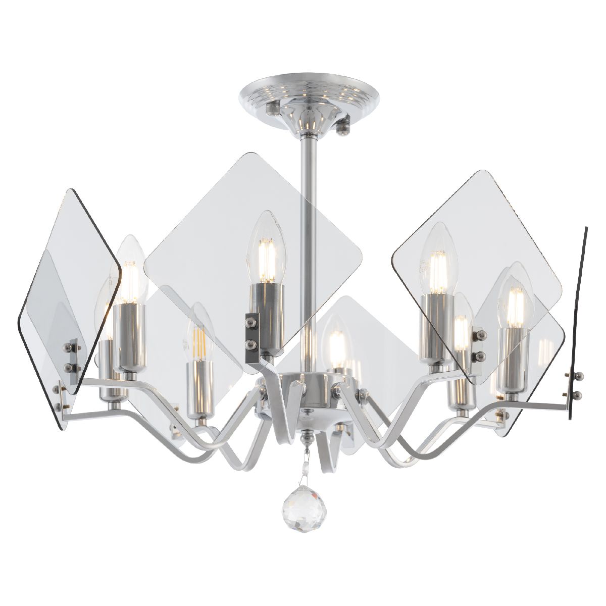 Люстра на штанге Arte Milano Sorrento 375309/8/500 CR в Санкт-Петербурге
