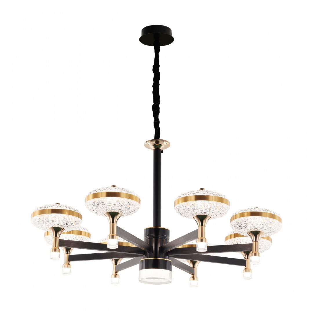 Подвесная люстра Arte Milano Ferrara 273059/8 BK/GD в #REGION_NAME_DECLINE_PP#