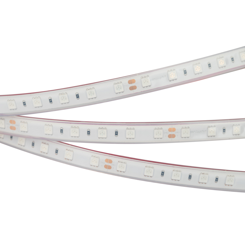 Светодиодная лента герметичная Arlight RTW-PFS-B60-13mm 24V Blue (14.4 W/m, IP68, 5060, 5m) 036171 в Санкт-Петербурге