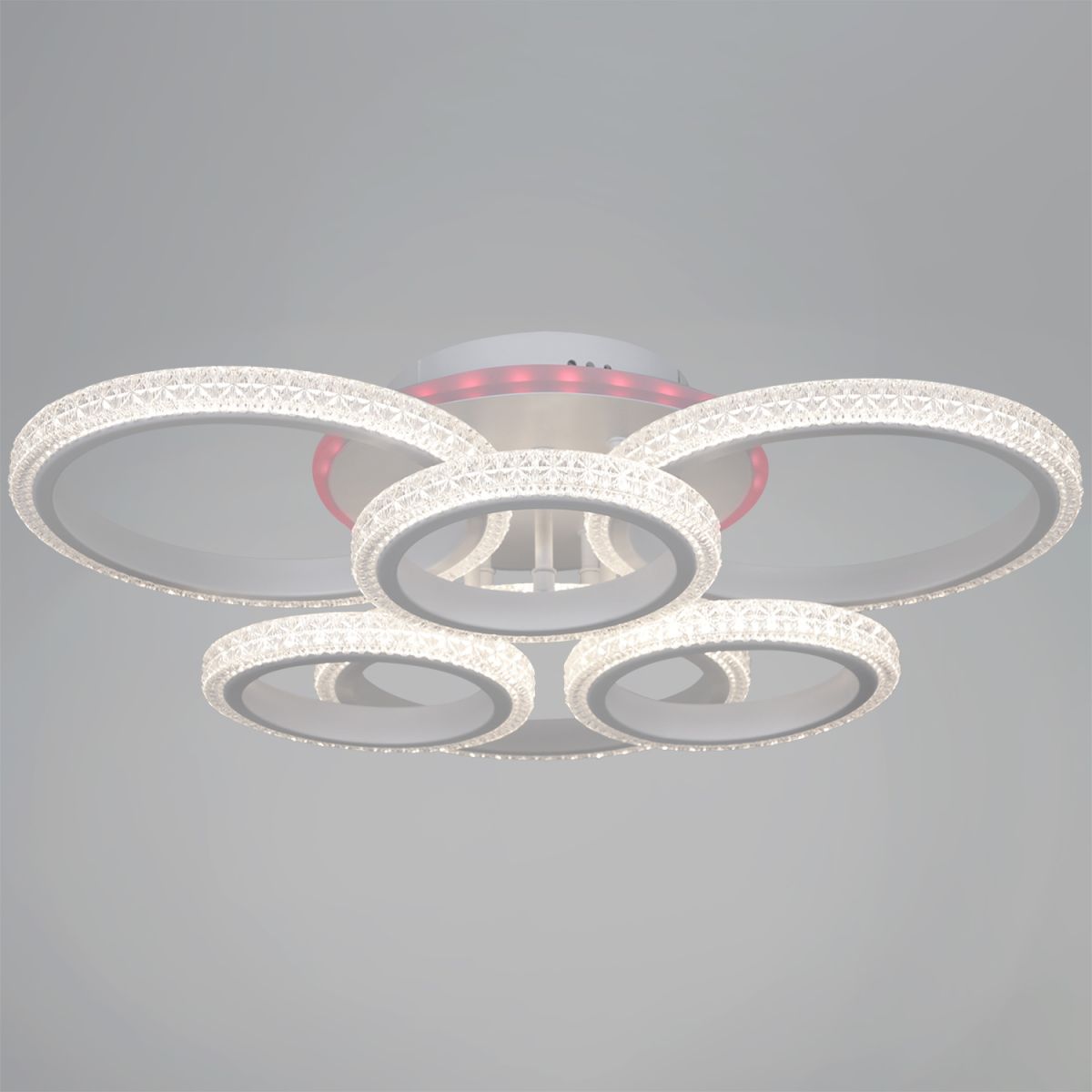 Потолочная люстра Reluce 06333-0.3-3+3A WH (RGB) в Санкт-Петербурге