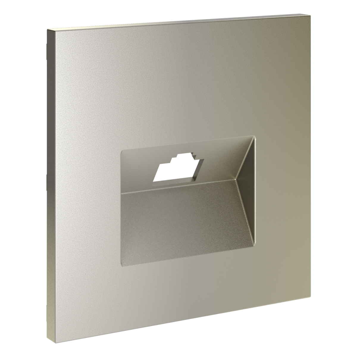 Накладка для розетки компьютерной RJ45 кат.6 Voltum S70 (шелк) VLS001304 в #REGION_NAME_DECLINE_PP#