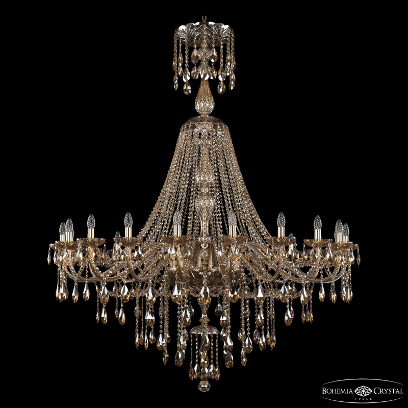 Подвесная люстра Bohemia Ivele Crystal 1415/20/530/XL-180 G M721 в Санкт-Петербурге