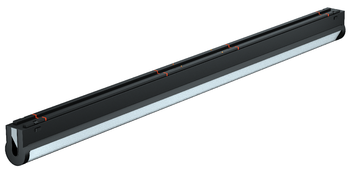 Трековый магнитный светильник iLedex Vision 4825-040-L497-24W-110DG-3000K-BK в Санкт-Петербурге