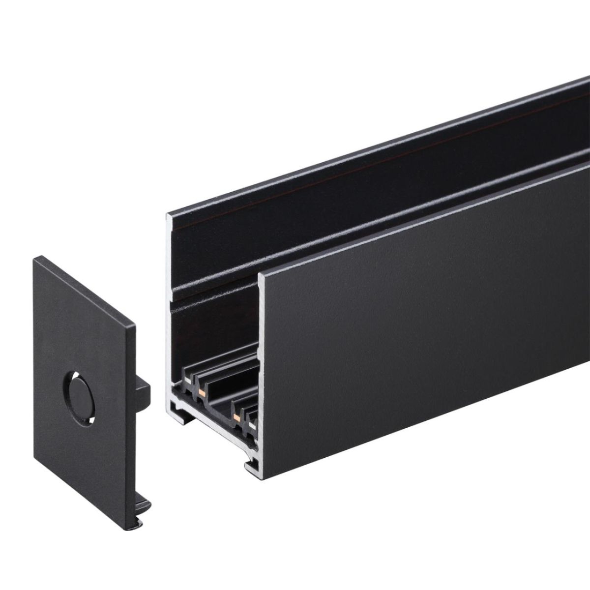 Шинопровод накладной/подвесной в комплекте заглушки 2шт, крышка и соединительная планка 1шт Novotech Port Vector 135300 в #REGION_NAME_DECLINE_PP#