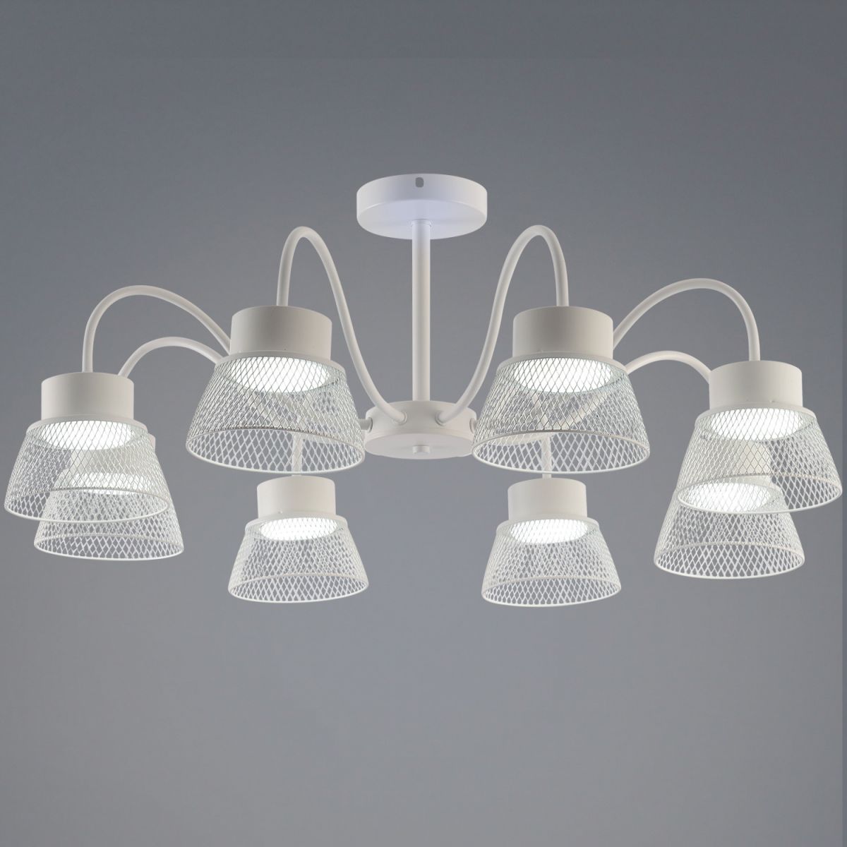 Люстра на штанге Reluce 99010-0.3-08 WT в Санкт-Петербурге