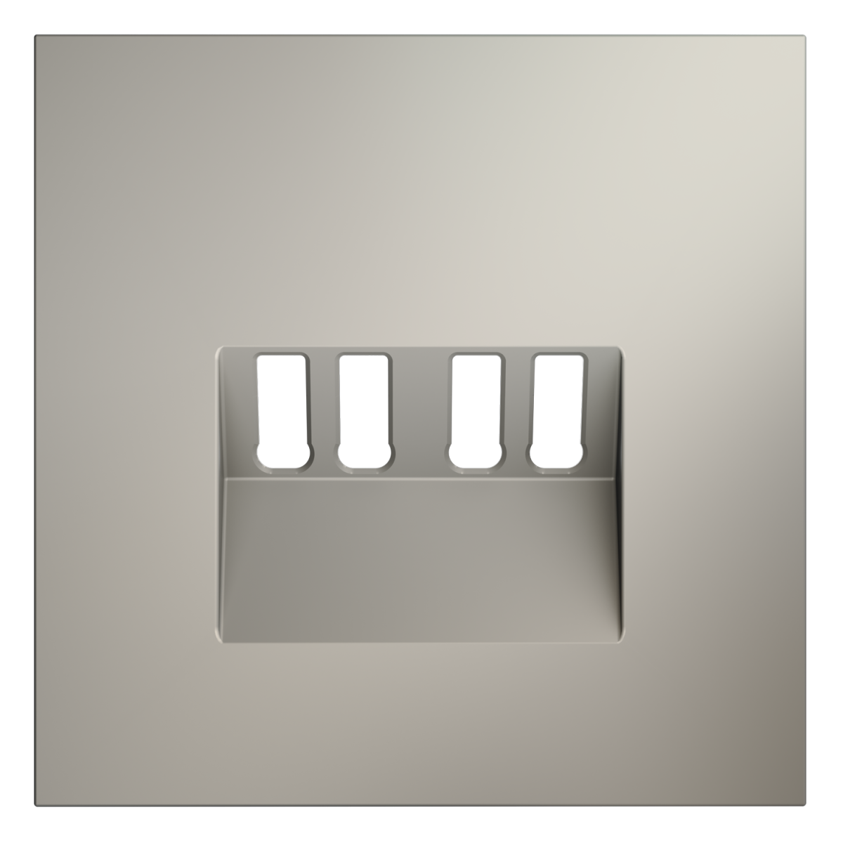 Накладка для розетки акустической 4-местной  Voltum S70 (кашемир) VLS001503 в #REGION_NAME_DECLINE_PP#