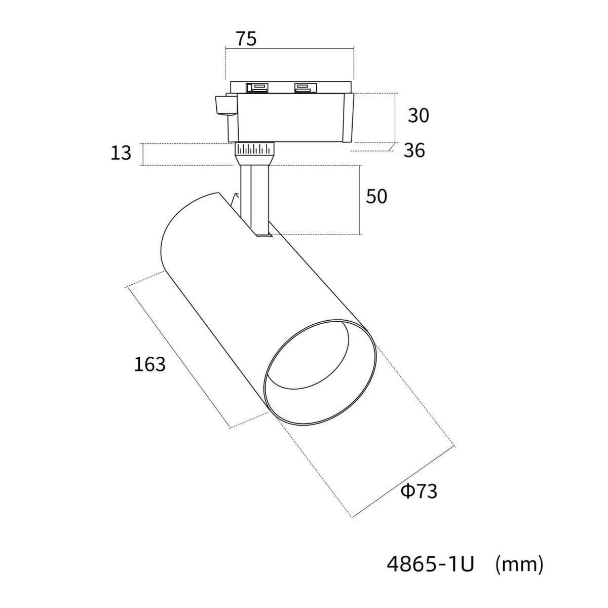 Трековый однофазный светильник Favourite Practica 4865-1U в Санкт-Петербурге