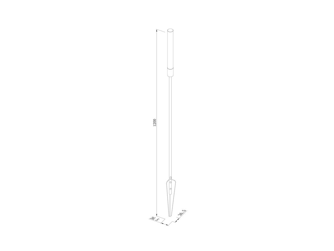 Ландшафтный светильник Lumker Камыш 1W-24V-WW-IP65 00-00045680 в #REGION_NAME_DECLINE_PP#