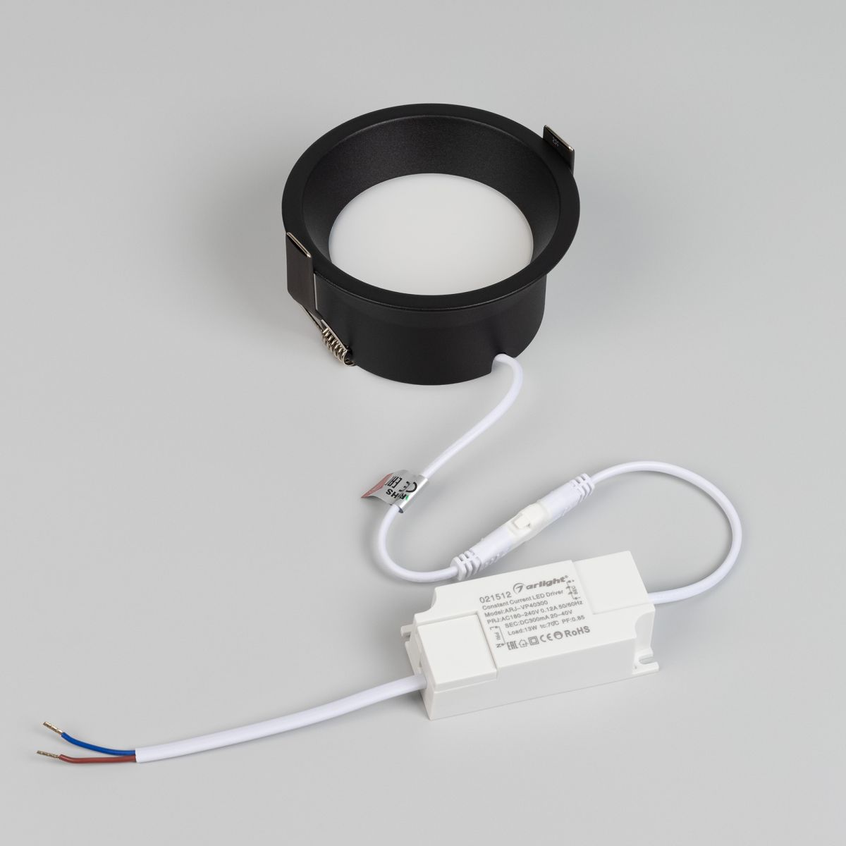 Встраиваемый светильник Arlight MS-BREEZE-BUILT-R104-12W Warm3000 (BK, 85 deg, 230V) (IP20 Металл) 036621(1) в #REGION_NAME_DECLINE_PP#