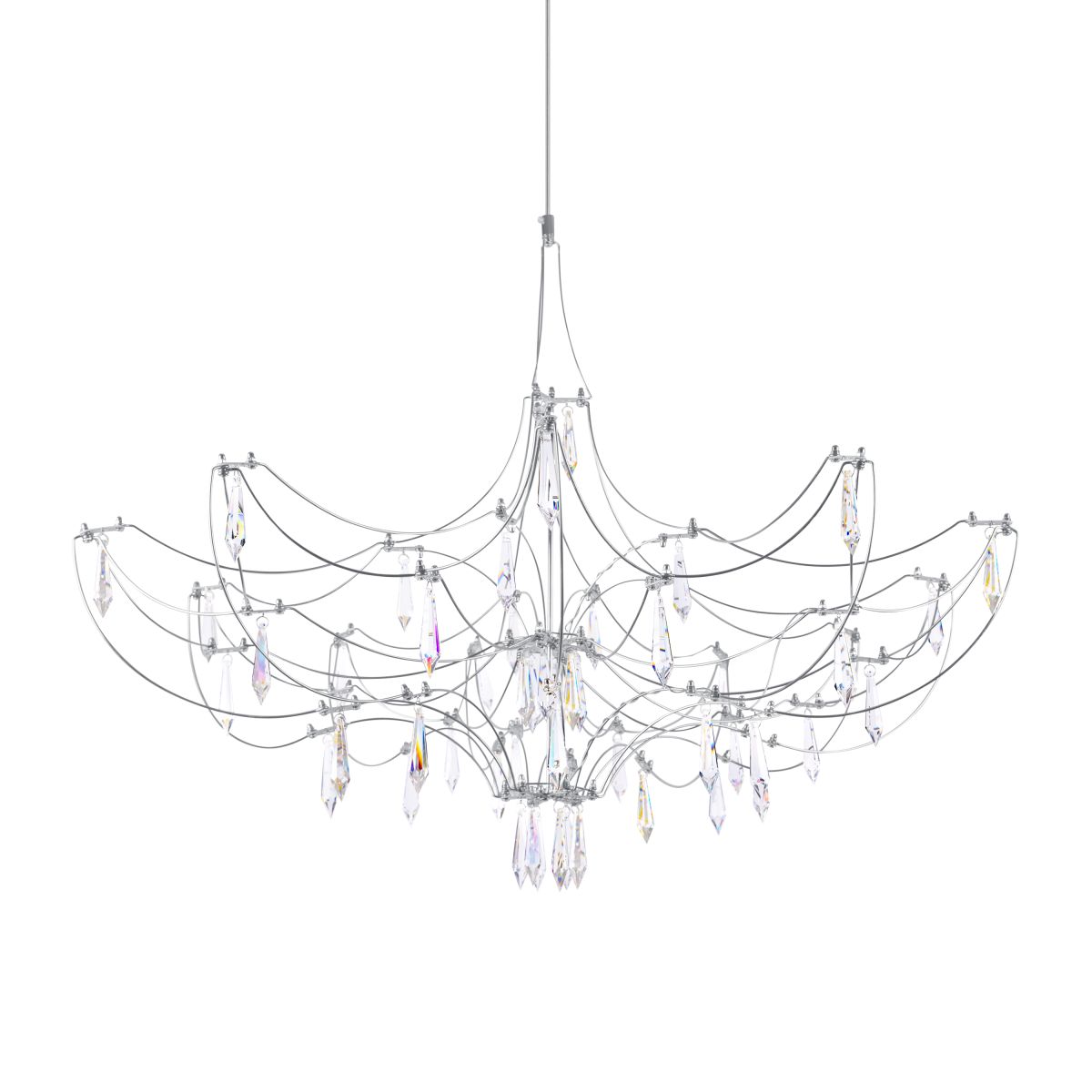 Подвесная люстра Loft IT Mira 10589/900 Silver Asfour в Санкт-Петербурге