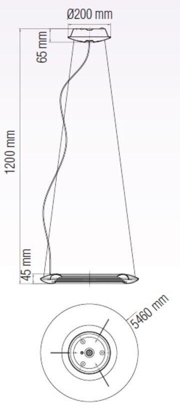 Подвесной светодиодный светильник SLV Worklight Led Sensor PD 157865 в Санкт-Петербурге