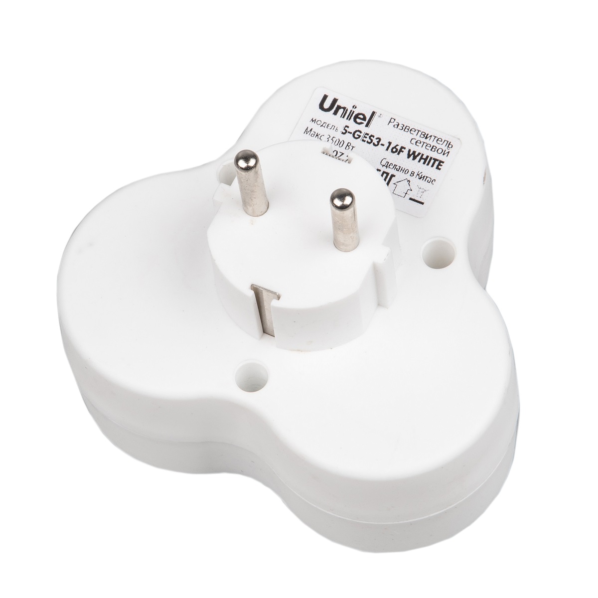 Сетевой разветвитель Uniel S-GES3-16F WHITE UL-00011235 в #REGION_NAME_DECLINE_PP#