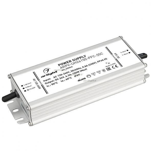 Блок питания Arlight ARPV-UH24150-PFC-55C (24V, 6.3A, 150W) 025045 в #REGION_NAME_DECLINE_PP#