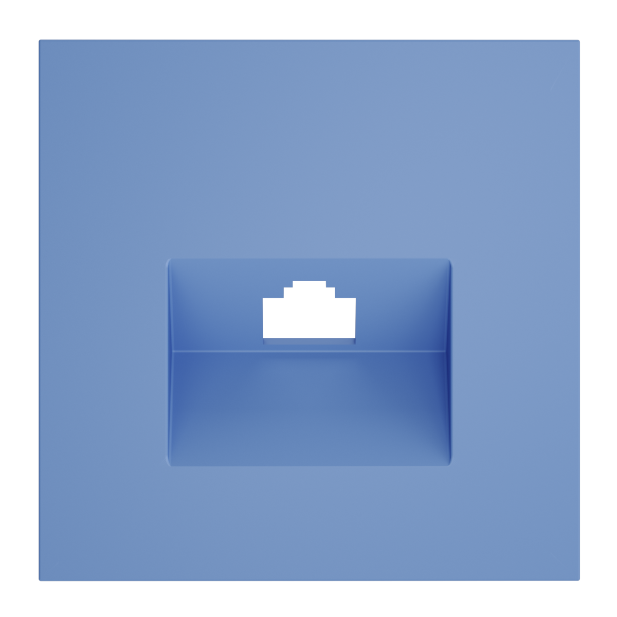 Накладка для розетки компьютерной RJ45 кат.6 Voltum S70 (деним) VLS001315 в Санкт-Петербурге