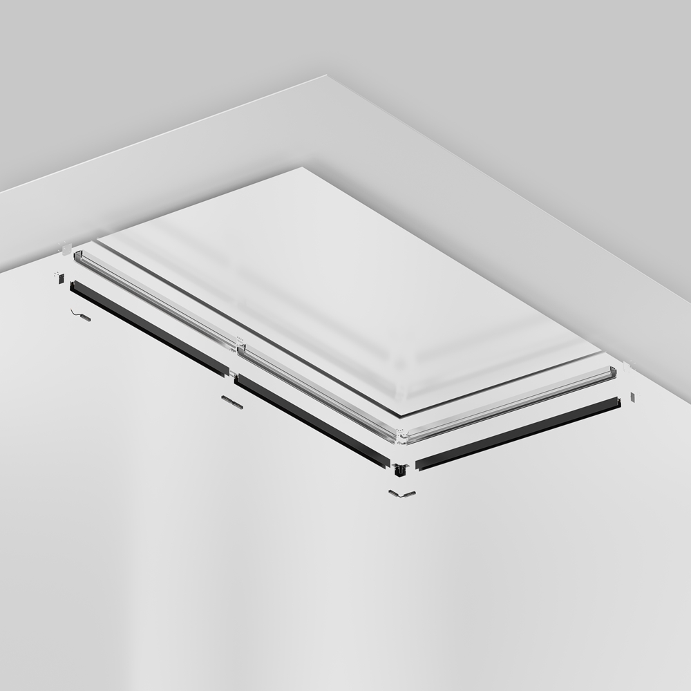 Алюминиевый профиль Maytoni Technical Magnetic track system Gravity TRA010MP-212S УЦ в Санкт-Петербурге