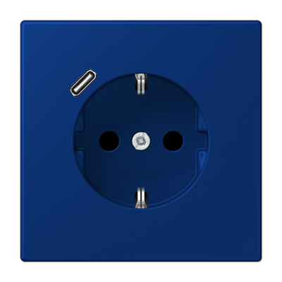Розетка 2K+З USB Typ C Jung LC1520-18C261 в #REGION_NAME_DECLINE_PP#