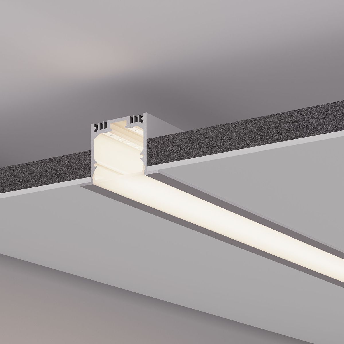 Профиль Arlight SL-LINIA49-F-3000 ANOD (BY) (Алюминий) 060868 в Санкт-Петербурге