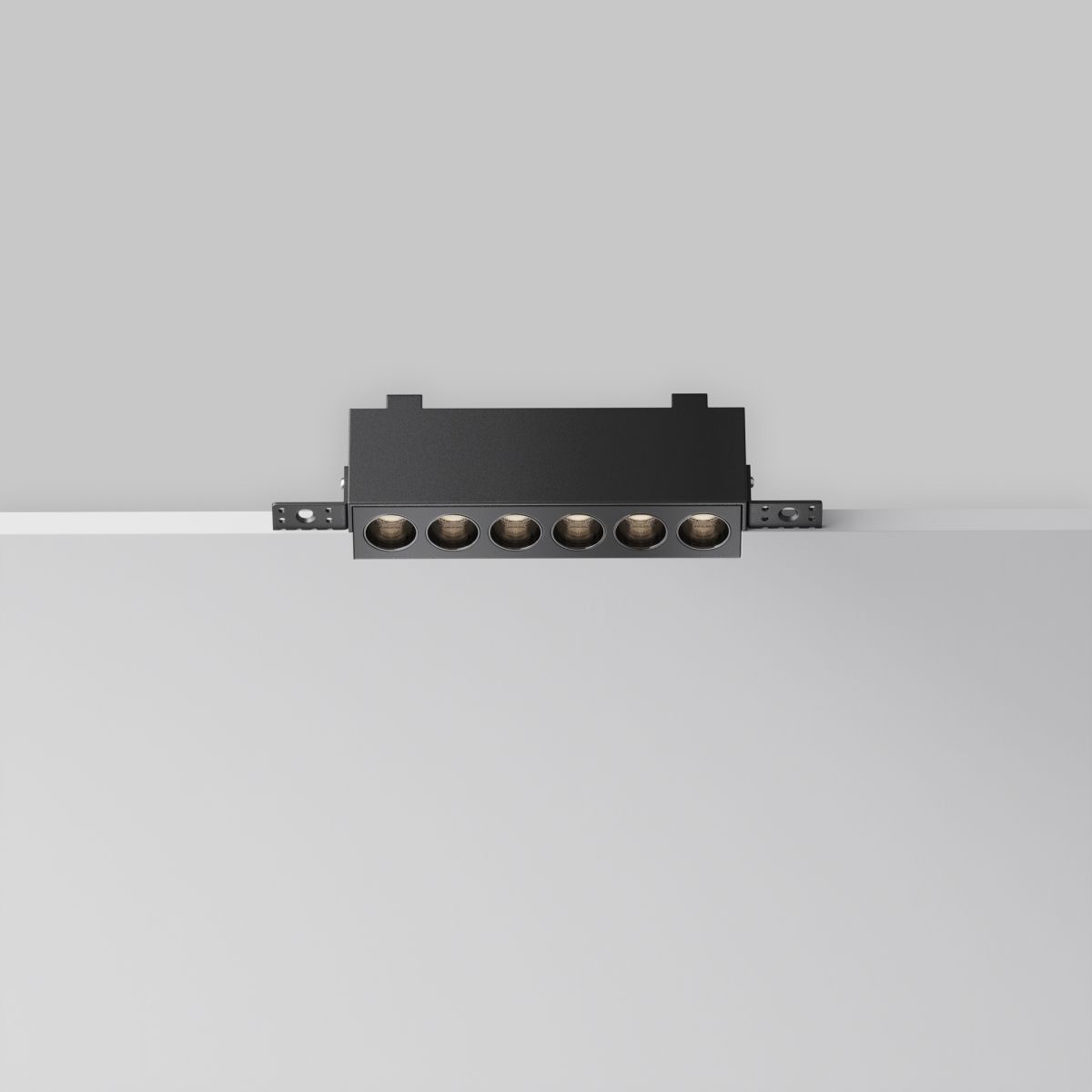 Встраиваемый светильник Maytoni Points DL065-12W3-6K-TRS-B в #REGION_NAME_DECLINE_PP#