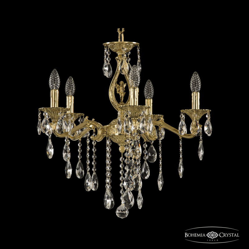 Подвесная люстра Bohemia Ivele Crystal Verona 72402/5/175 B G FA5S в Санкт-Петербурге