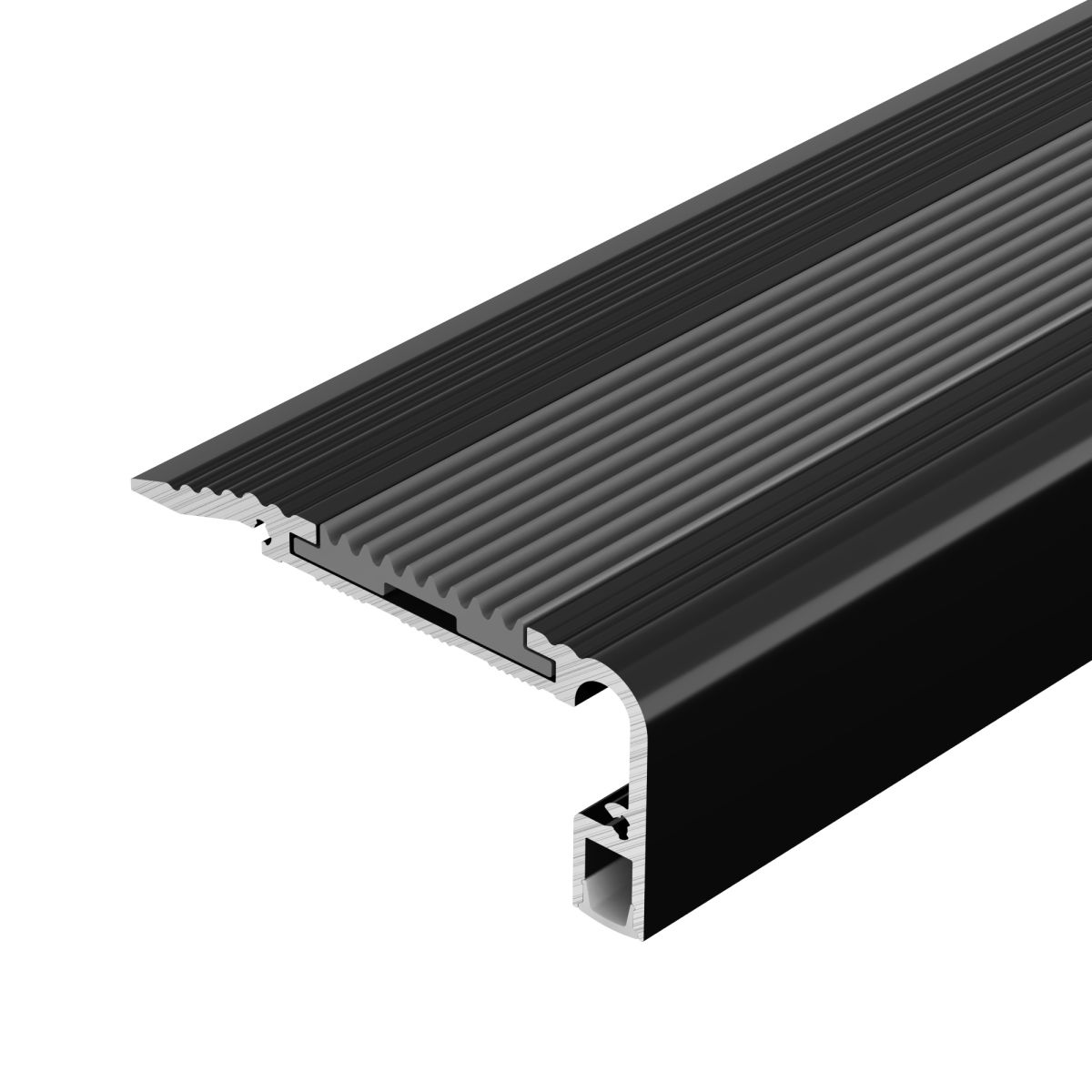 Профиль Arlight STAIR-W60-2000 ANOD BLACK (Алюминий) 060867 в #REGION_NAME_DECLINE_PP#