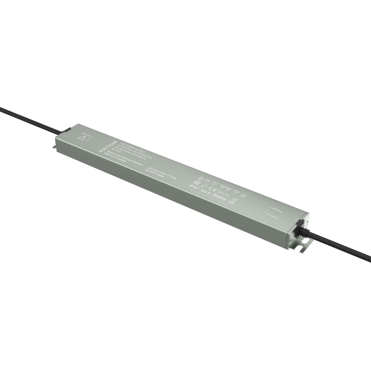 Блок питания Maytoni Led Strip PSL023 24В 60Вт IP 67 822010 в #REGION_NAME_DECLINE_PP#