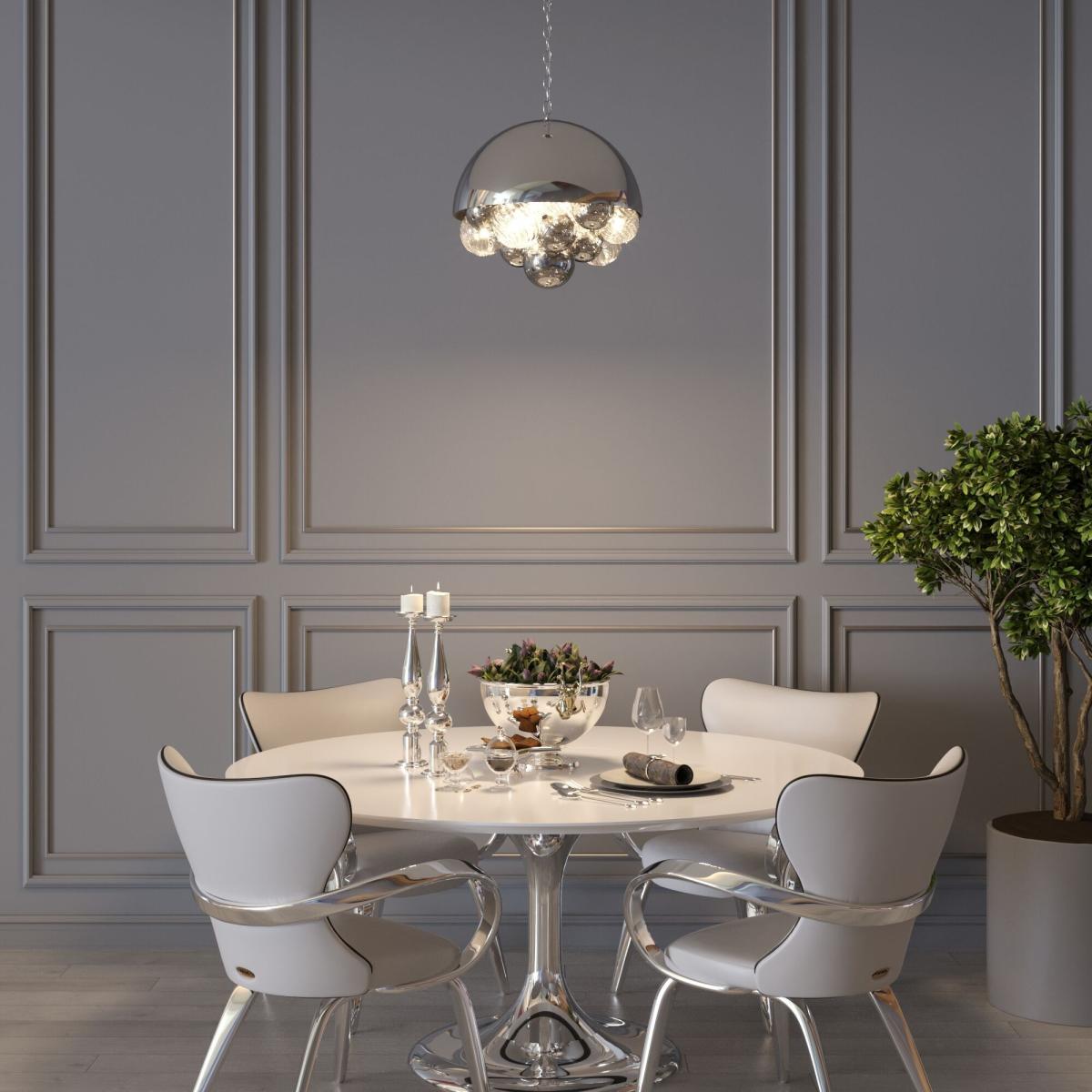 Подвесная люстра Eurosvet Anait 30178 хром a069152 в Санкт-Петербурге