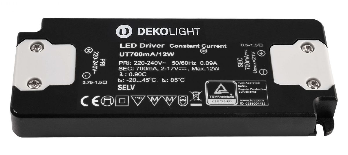 Блок питания Deko-Light 12Вт 220-240В IP20 862227 в Санкт-Петербурге