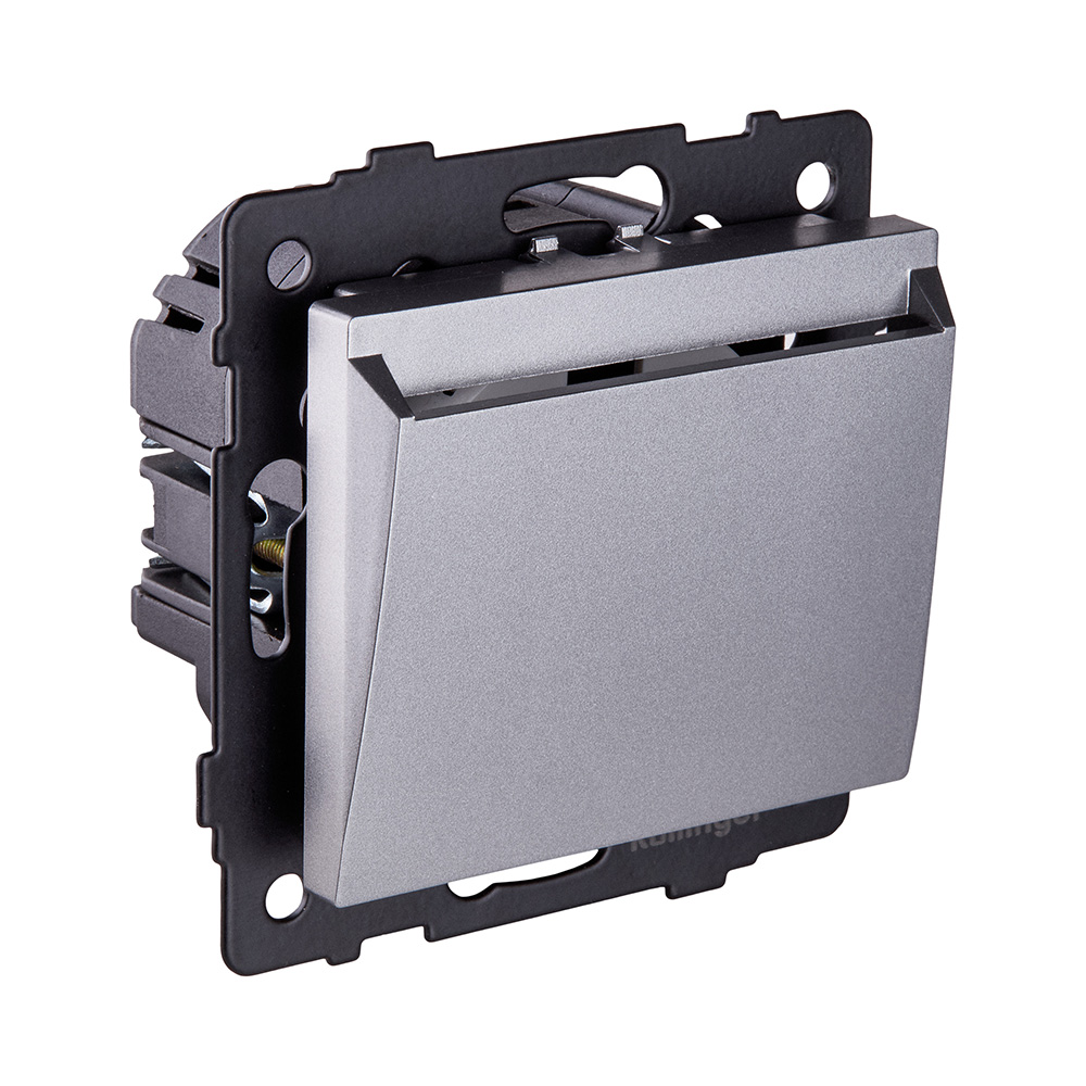 Карточный выключатель механический, серый Kollinger REA-041GY для Aspekt, Eleganz, Reflex в Санкт-Петербурге