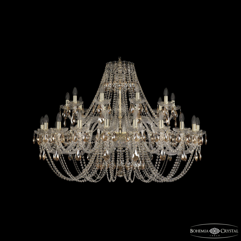 Подвесная люстра Bohemia Ivele Crystal 1406/20+10/460 G K721 в Санкт-Петербурге