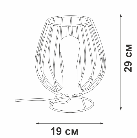 Настольная лампа Vitaluce V4296-0/1L в Санкт-Петербурге