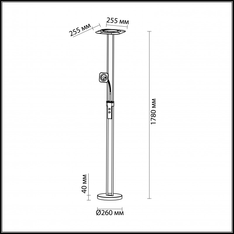 Торшер Odeon Light 4676/24FL в Санкт-Петербурге