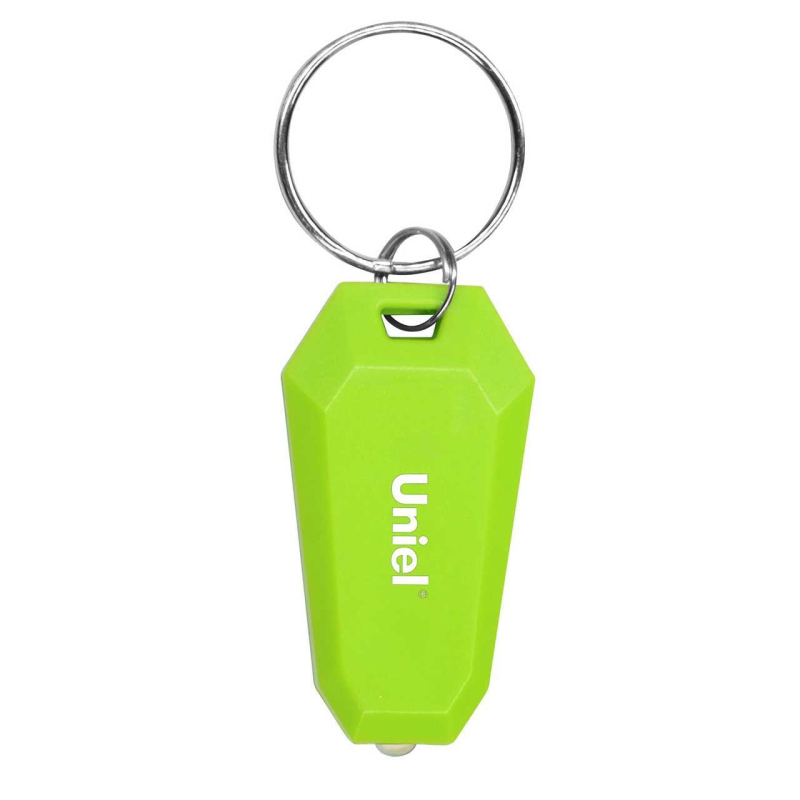 Фонарь-брелок светодиодный (UL-00004095) Uniel Standard Mini от батареек S-KL021-T Green в Санкт-Петербурге