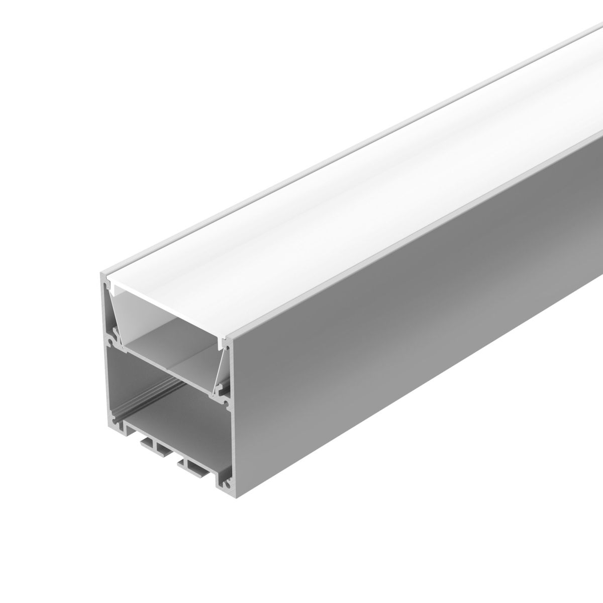 Профиль Arlight SL-LINE-5050-2000 ANOD с рефлектором (Алюминий) 064465 в Санкт-Петербурге