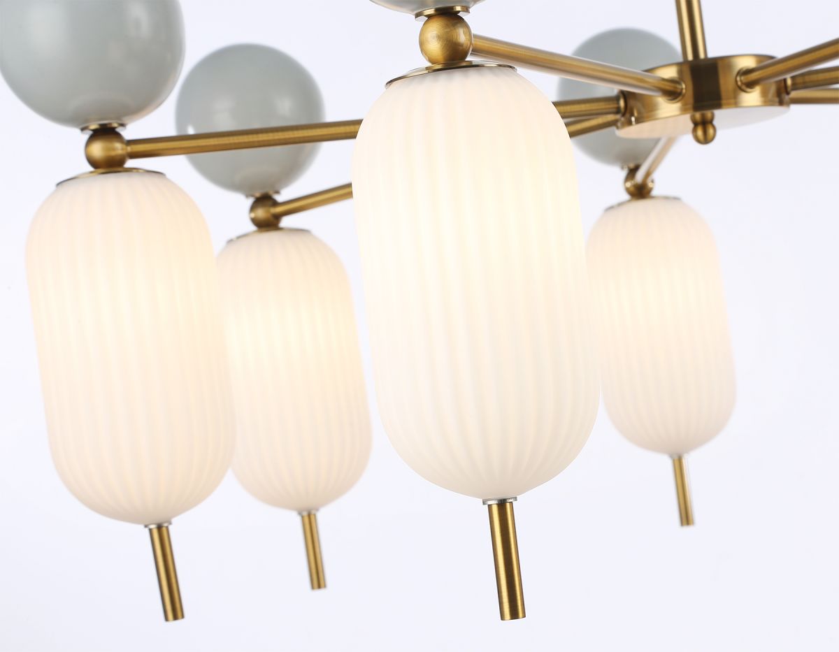 Люстра на штанге Ambrella Light High Light Ceramo Modern LH53106 в Санкт-Петербурге
