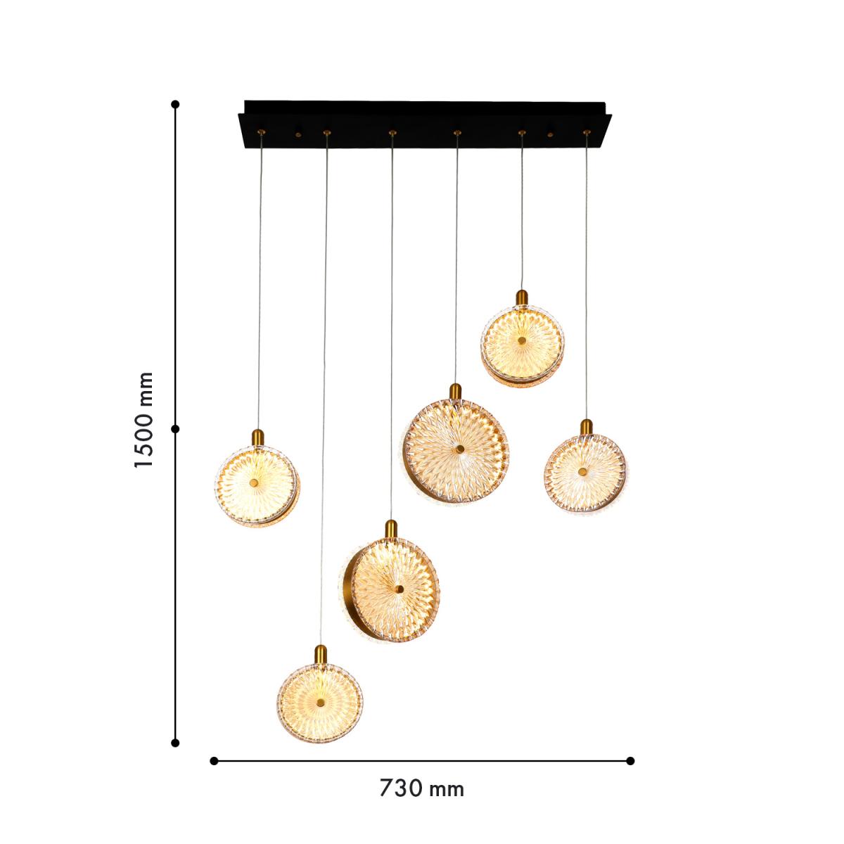 Каскадная люстра Favourite Slik 4488-6P в #REGION_NAME_DECLINE_PP#