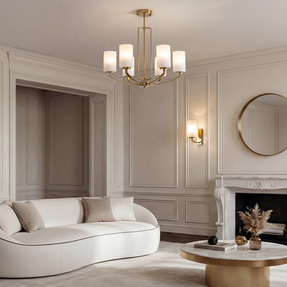 Люстра на штанге Freya Arricci FR2059PL-06BS в #REGION_NAME_DECLINE_PP#