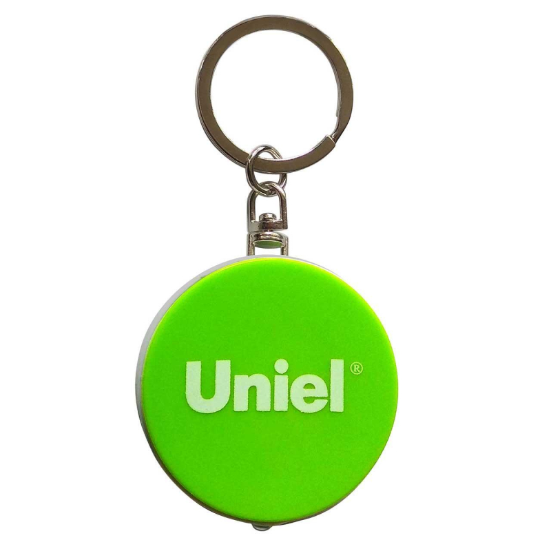 Фонарь-брелок светодиодный (UL-00004098) Uniel Standard Mini от батареек 47х40 S-KL022-T Green в Санкт-Петербурге
