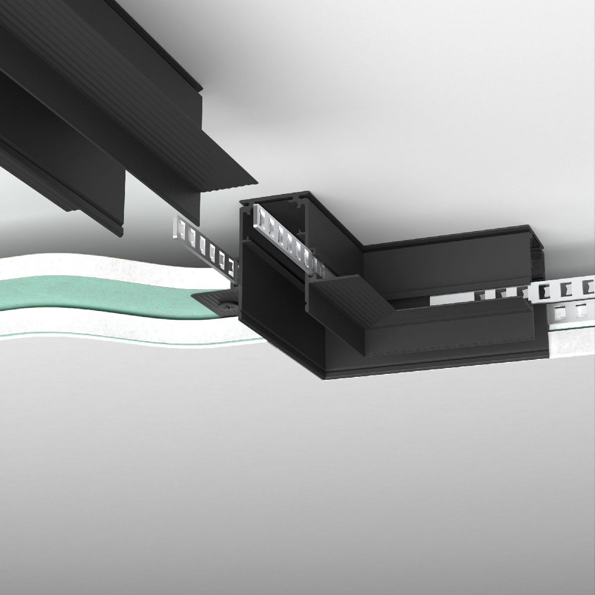 Коннектор угловой для встраиваемого шинопровода Elektrostandard Slim Magnetic 4690389206658 85212/00 a067500 в Санкт-Петербурге