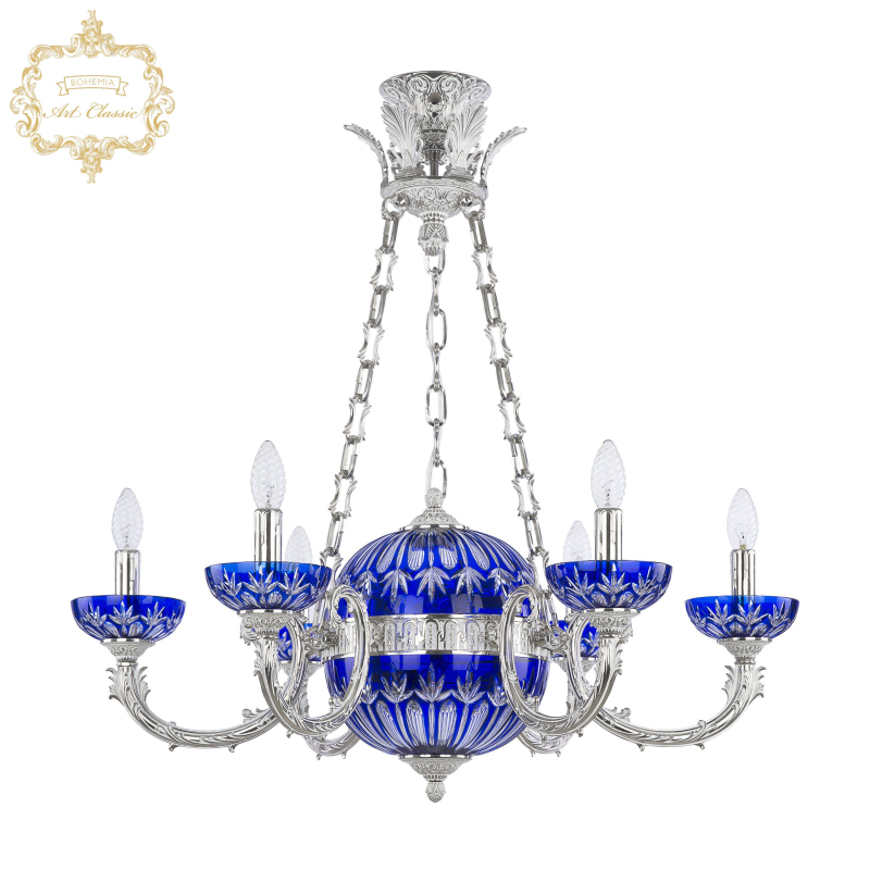 Подвесная люстра Art Classic 31.1009P.6.210.NW.P.Clear-Blue.H-1I.Y8 в Санкт-Петербурге