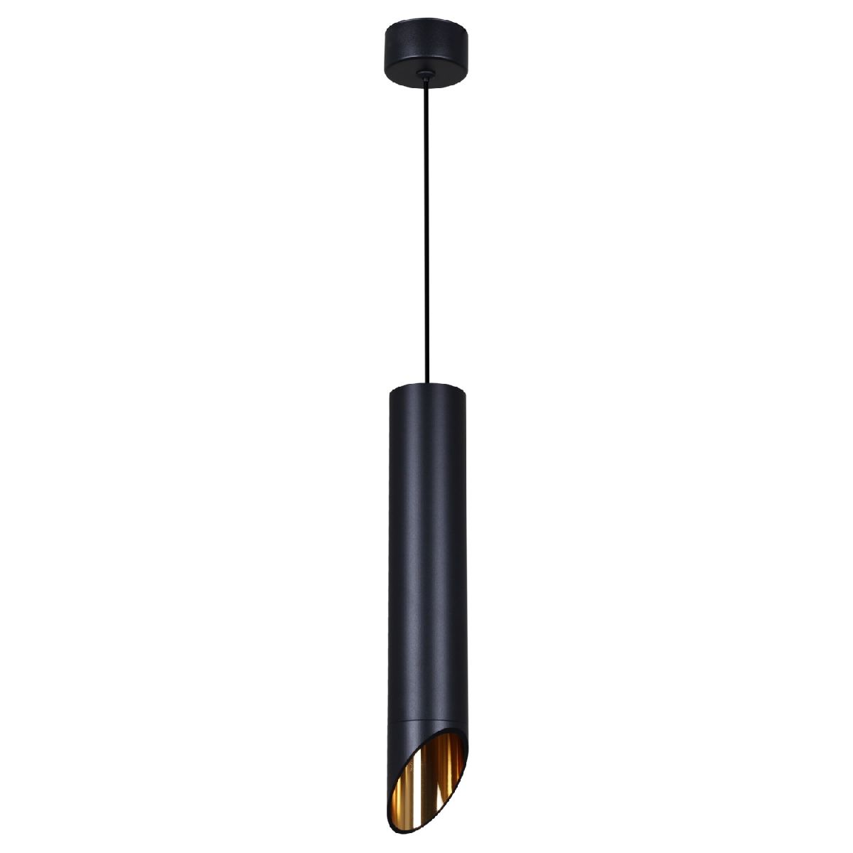 Подвесной светильник Reluce 16007-0.9-001LD 300mm GU10 BK+GD в Санкт-Петербурге