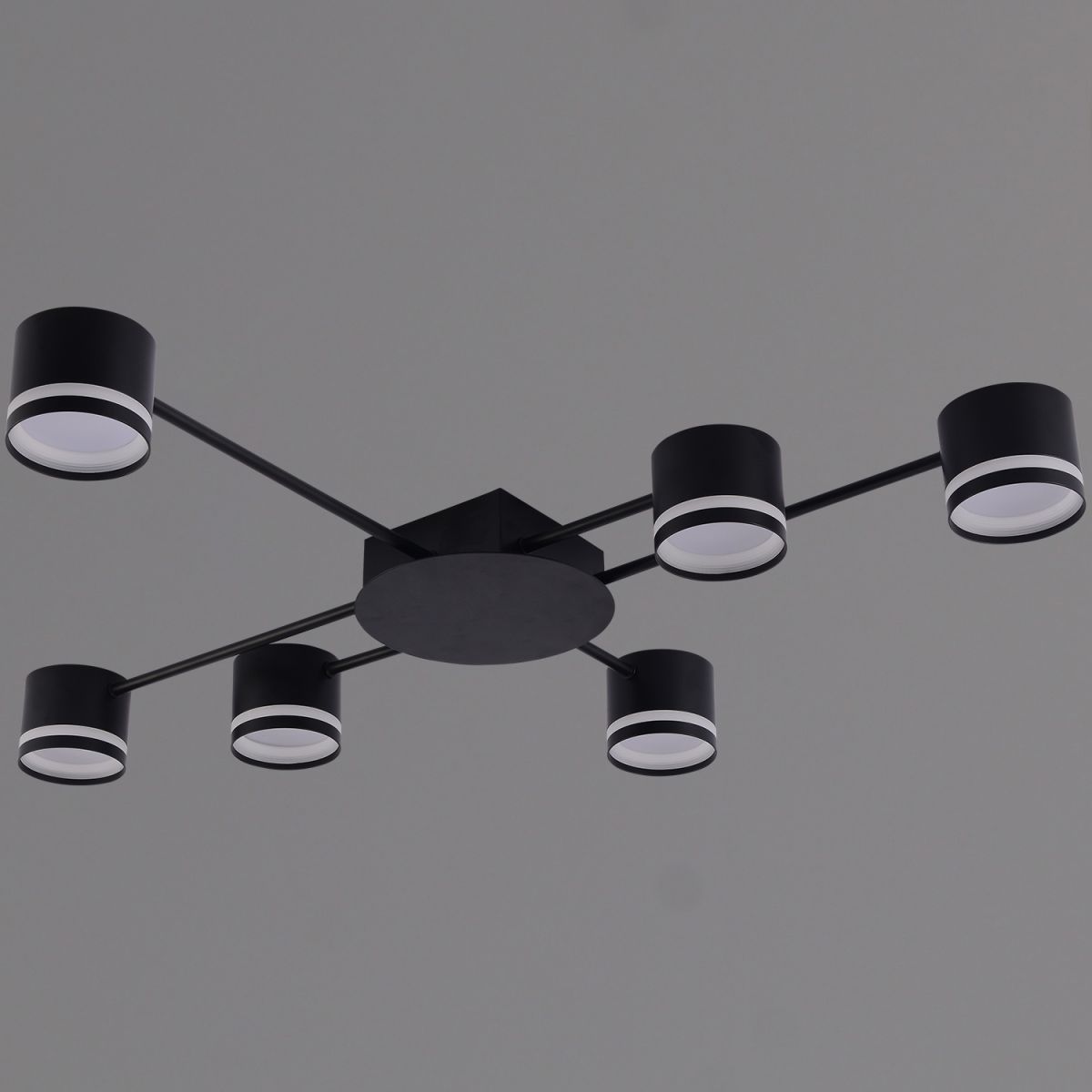 Потолочная люстра Reluce 56730-0.3-06 GX53 BK в #REGION_NAME_DECLINE_PP#