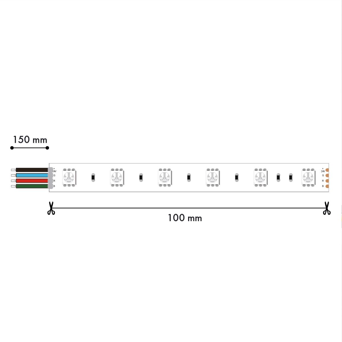 Светодиодная лента Favourite 5050 12Вт/м RGB 5м IP20 2001-71220 в Санкт-Петербурге