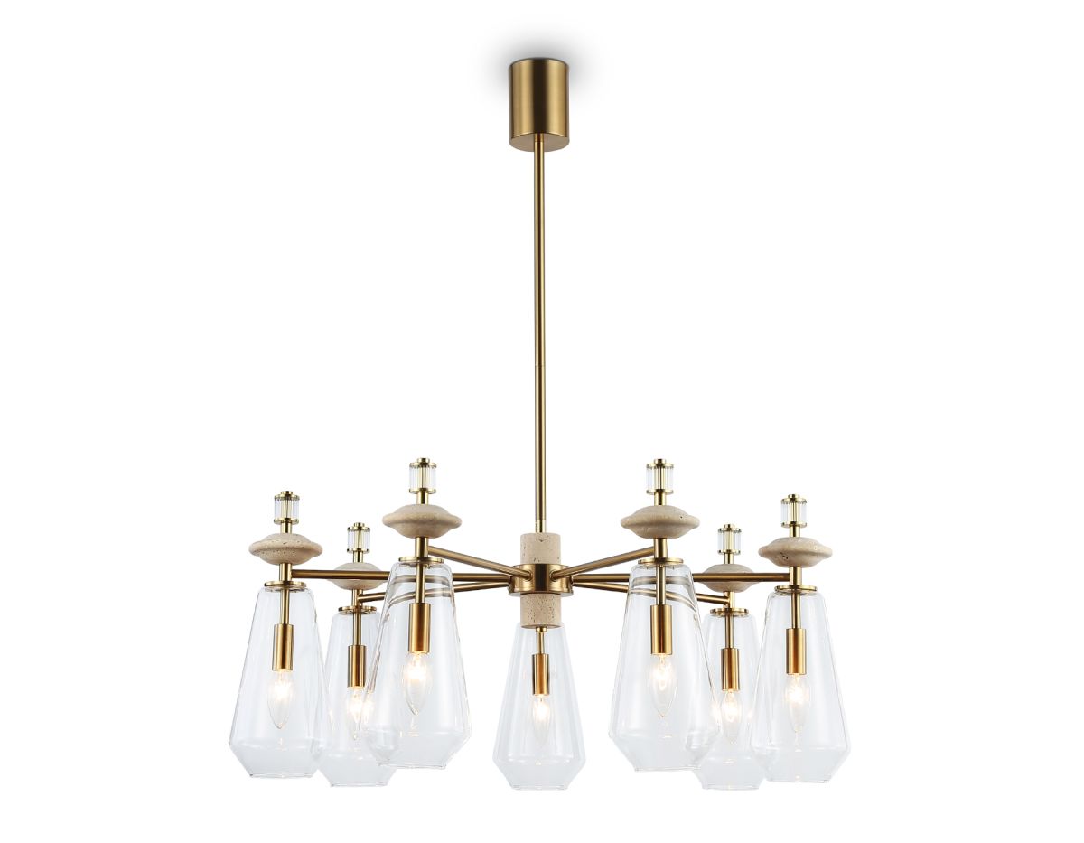 Люстра на штанге Ambrella Light High Light Ceramo Modern LH53306 в #REGION_NAME_DECLINE_PP#