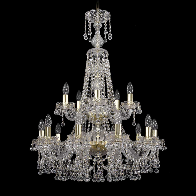 Подвесная люстра Bohemia Ivele 1409/10+5/240/XL-91/2d/G в Санкт-Петербурге