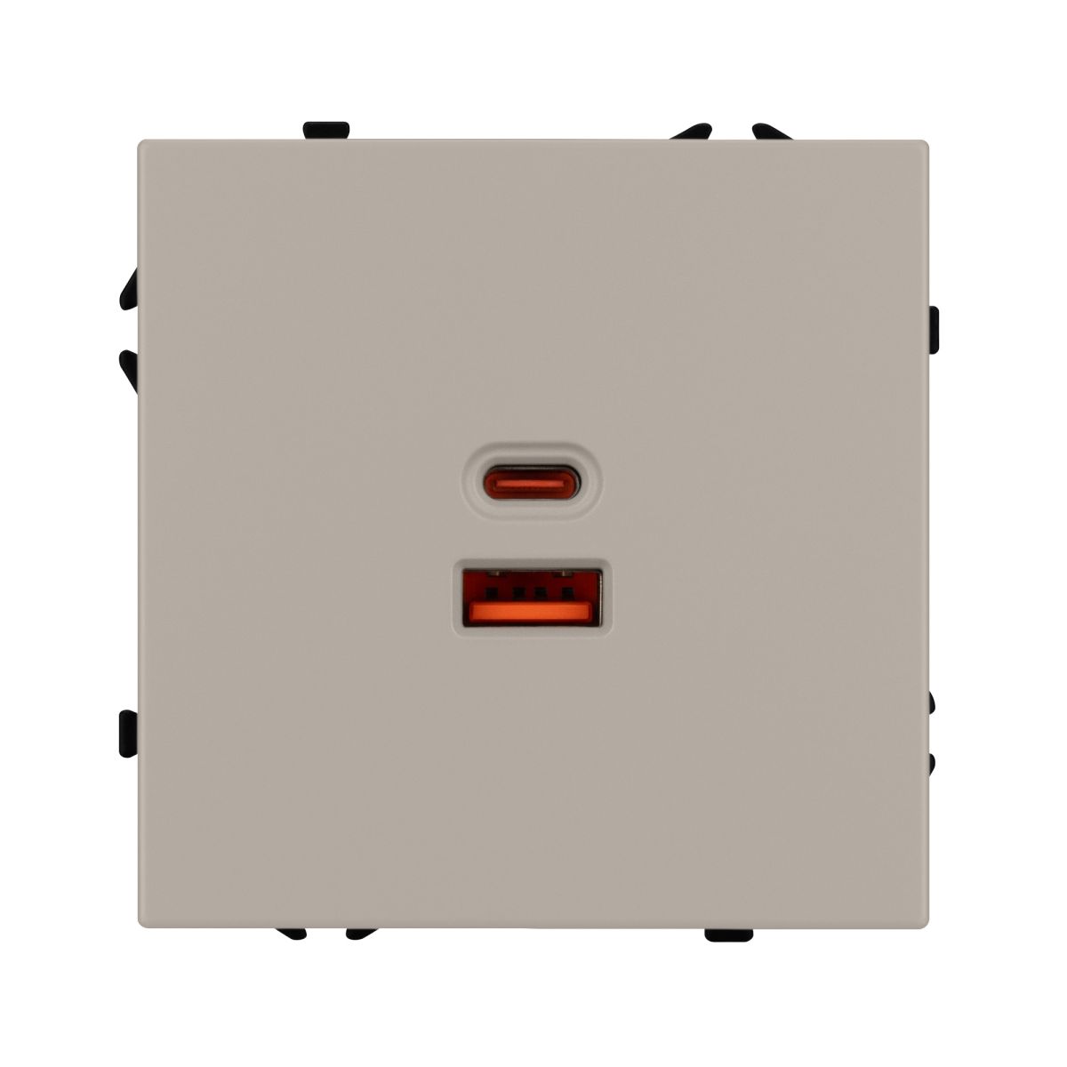 Механизм розетки с быстрой USB зарядкой Arlight SCT-NOBE-MUAC-SFPL-FC-CA (65W, QC3) 059446 в #REGION_NAME_DECLINE_PP#