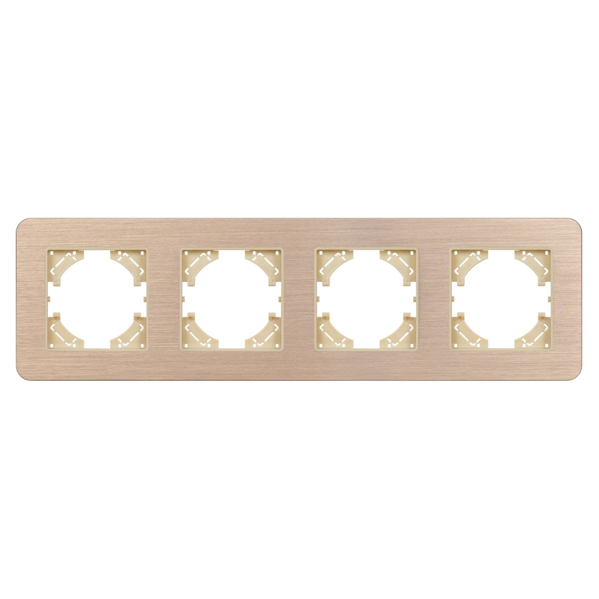 Рамка на 4 поста алюминиевая Arlight FRM-AKIRY-AL-4-GD 049733 в Санкт-Петербурге
