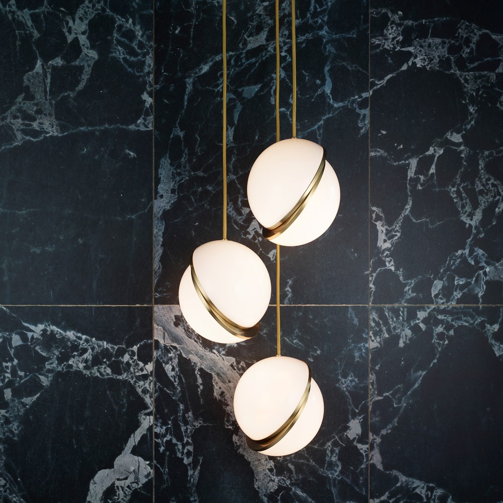 Подвесной светильник Delight Collection Crescent 9182P/3S brass в Санкт-Петербурге