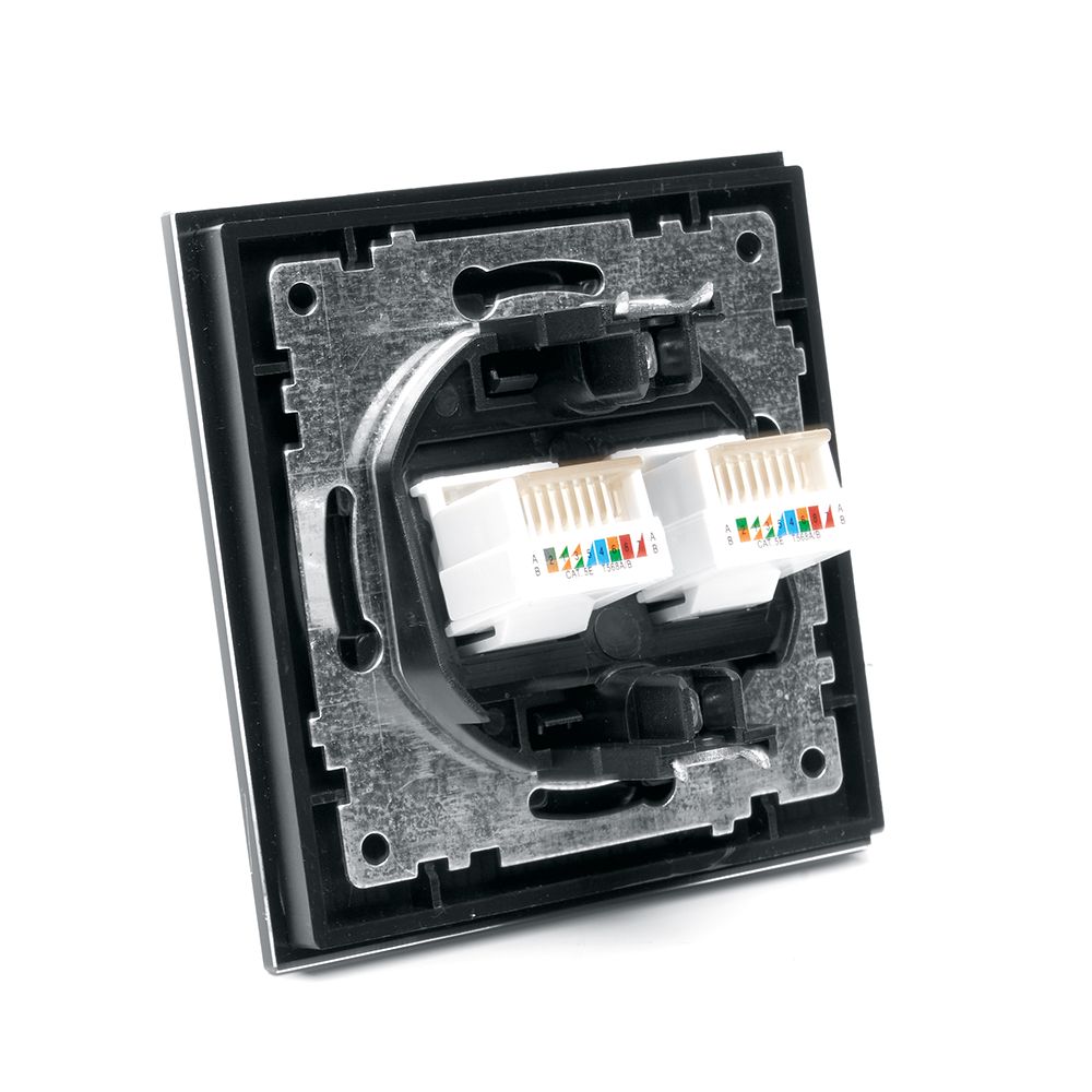 Розетка компьютерная 2-местная RJ-45 Stekker Катрин GLS00-7006-05 39509 в Санкт-Петербурге