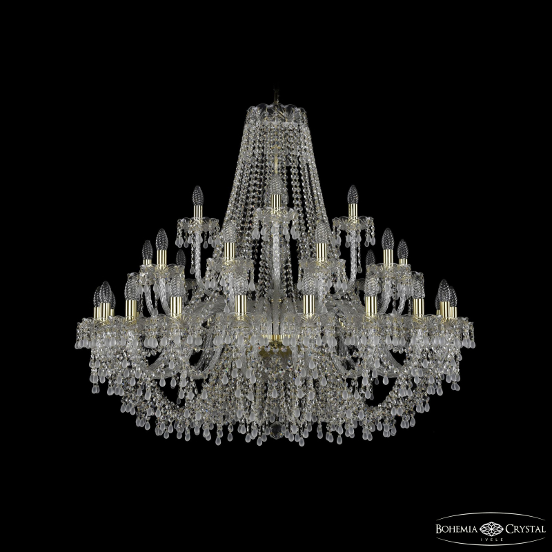 Подвесная люстра Bohemia Ivele Crystal 1410/20+10+5/400 G V0300 в Санкт-Петербурге